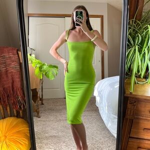 Heart and Hips midi bodycon dress